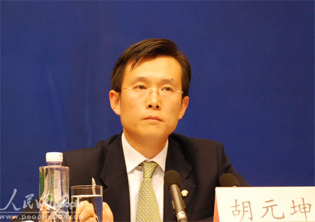 农业部种植业管理司副司长胡元坤(图)