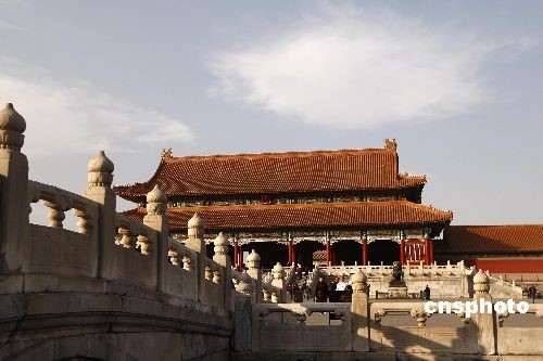资料图：北京故宫。 中新社发 杜洋 摄