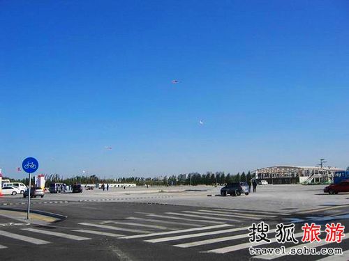 北京放风筝推荐地 北辰西路往北停车场