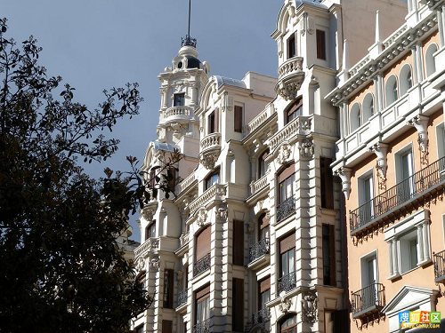 西班牙首都风情万种的马德里街景(组图)