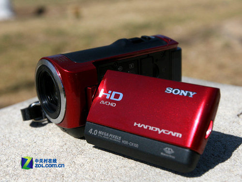 红色魅力 高清闪存摄像机索尼CX100E评测