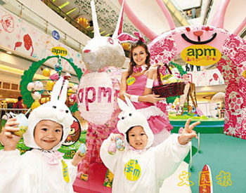 香港商场复活节假期斗法 推多项优惠争抢内地