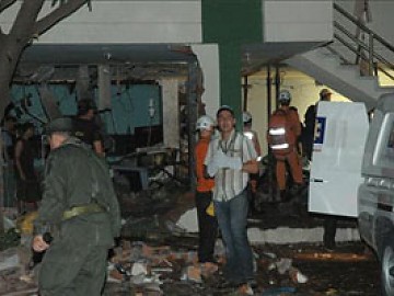 哥伦比亚北部一警察局发生爆炸 3人死9人伤(图