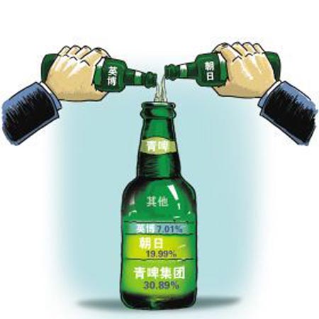 朝日啤酒声明持股青啤未超20% 双方合作稳定
