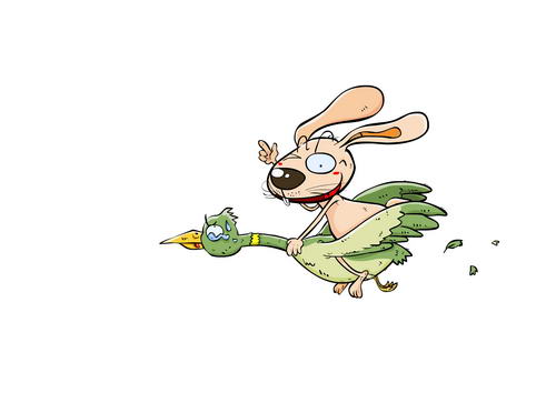 《疯狂的兔子》兔匪匪系列图书风靡全球