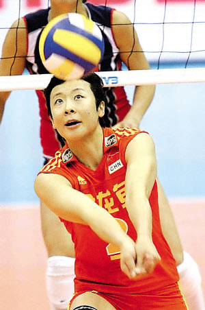 冯坤成中国女排黄金一代标志 曾获雅典奥运mvp