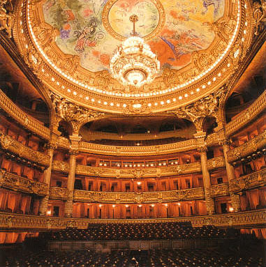 法国巴黎加尼叶歌剧院(opera garnier) 尽管这座建筑的最主要功用是