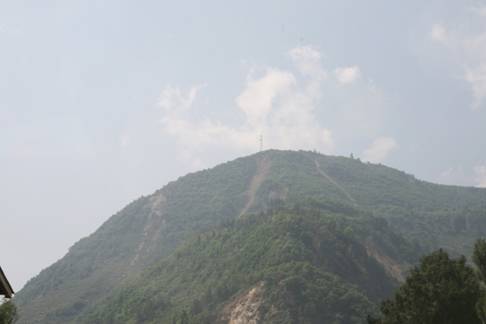 地震奇景"天书"青川