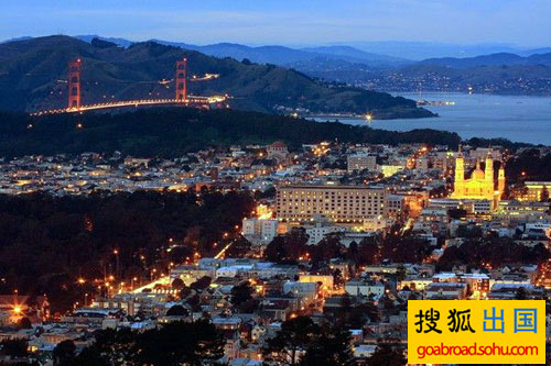 美国旧金山大学校园风景