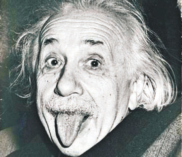 爱因斯坦吐舌照片拍得7.4万美元(图)
