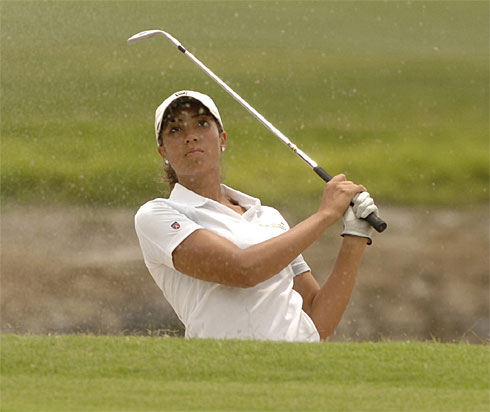 伍兹侄女参加首场LPGA职业赛 与魏圣美一争高