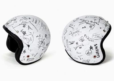 时尚老佛爷Karl Lagerfeld 设计奢华Ipod头盔