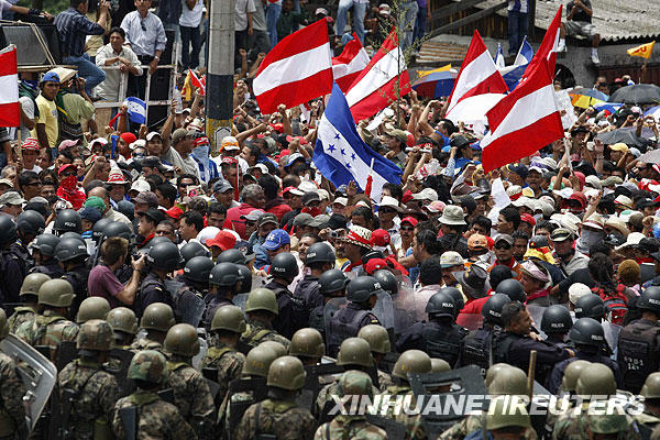 洪都拉斯首都机场爆发暴力冲突 紧急关闭48小