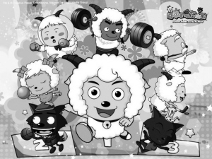 2009年动画片“喜羊羊”跃上电影银幕