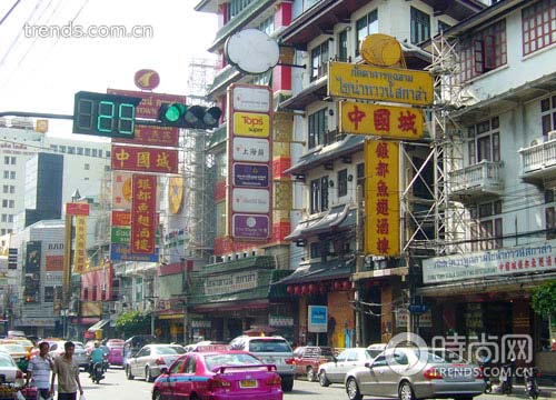踩一踩曼谷唐人街的工装地图到家美食会美食图片