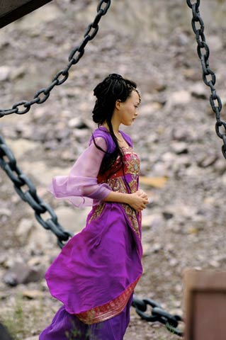 《仙剑3》热播 唐嫣版紫萱貌美如仙