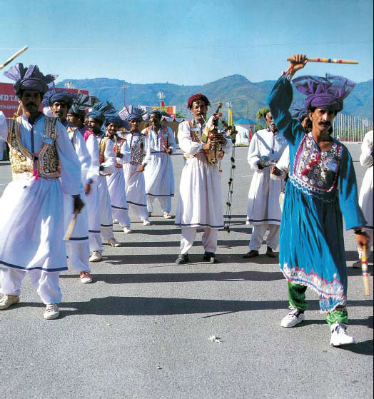 巴基斯坦民族舞蹈(巴基斯坦大使馆提供)