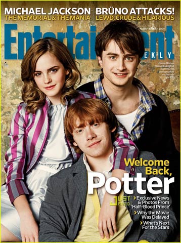 《哈利-波特6》登《娱乐周刊》封面