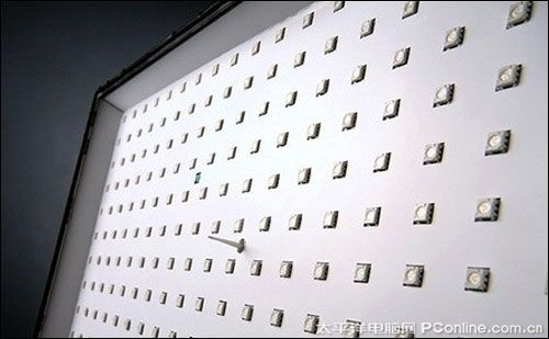 LED背光源的点阵排列结构