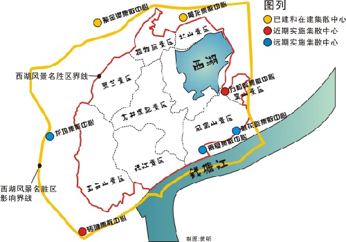 杭州西湖要建5个旅游集散中心
