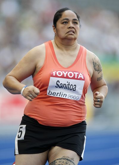 最意外的百米选手-美属萨摩亚群岛萨万娜-桑尼托