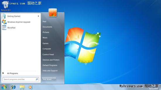 Windows 7家庭基础版功能及截图赏析