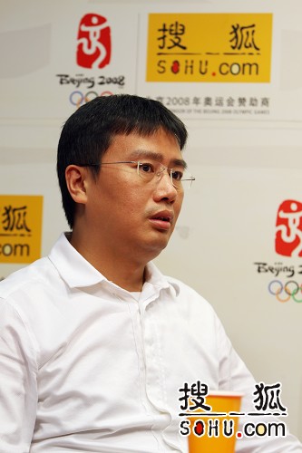 图：第一财经日报副总编辑张庭宾（搜狐-崔萌/摄）