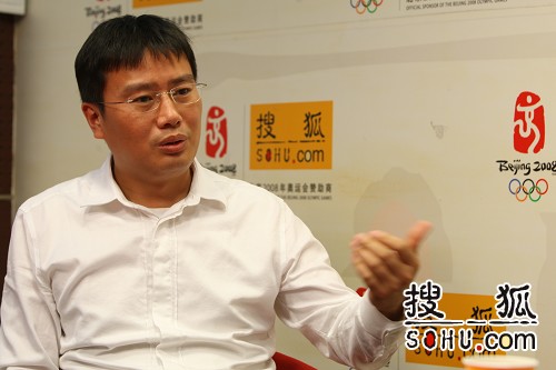 图：第一财经日报副总编辑张庭宾（搜狐-崔萌/摄）