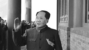 镜头前表演毛主席在片中要做出的动作   cg跟踪,电脑捕捉替身演员表演
