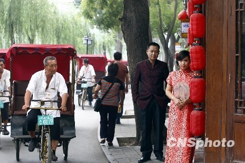 胡同婚纱照_北京胡同婚纱照