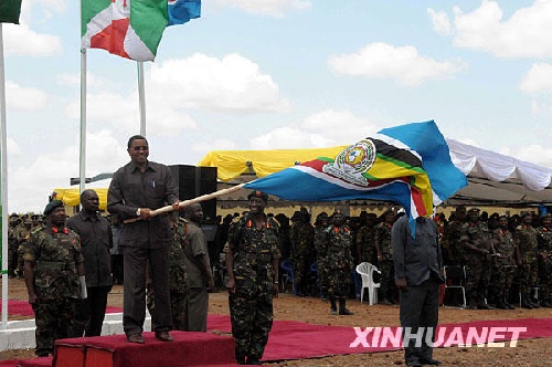 东非共同体5国在坦桑尼亚举行联合军演(组图)