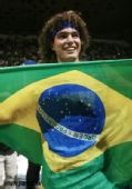 图文：巴西夺美锦赛冠军 瓦莱乔很兴奋