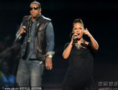 2009MTV录影带大奖 JAY-Z与Alicia Keys合唱