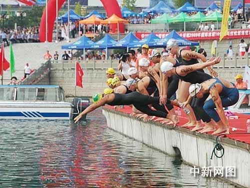 马拉松游泳世界杯千岛湖鸣枪首次落户县级城市