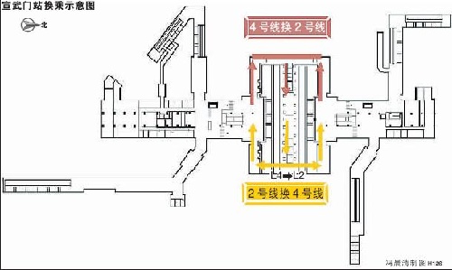 北京地铁4号线乘车指南(组图)