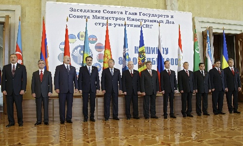 独联体国家领导人在摩尔多瓦举行峰会