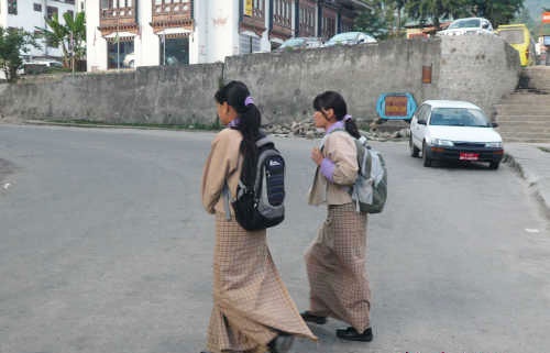 神秘王国不丹的妇女们组图
