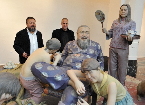 中比当代艺术家作品联展在布鲁塞尔开幕
