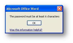 微软Office 2010中新的密码管理