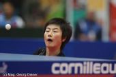 图文：国乒女团3-1逆转中国香港 表情有点变形