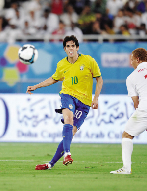 巴西1-0胜英格兰 卡卡表现平平未踢完全场(图)