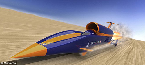 时速1000英里的超音速汽车问世 将创造纪录(图)-搜狐IT