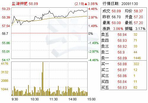 盐湖钾肥(000792)关于合并重组方案进展情况的