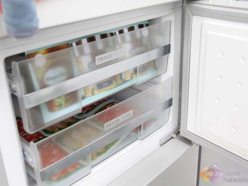 美的冰箱超降600 欧式三门冰箱热销 