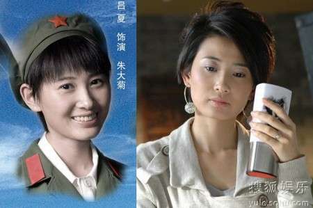 从左至右:吕夏《幸福的完美》,《所谓婚姻》剧照