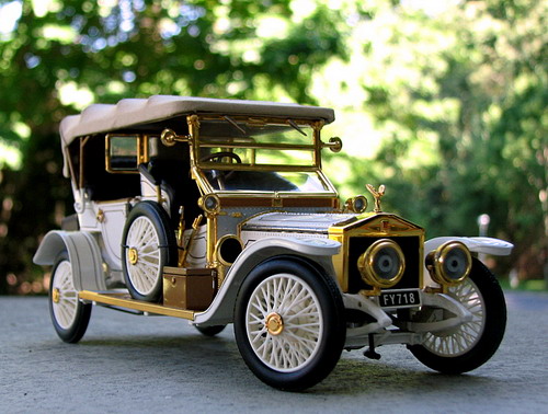 赏析1911年版劳斯莱斯精品汽车模型
