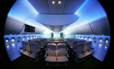 波音787客机首飞成功 2.5万人冒着寒风观看(图)