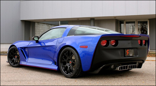 猛兽变装 Corvette GTR更具鲜明挑畔性