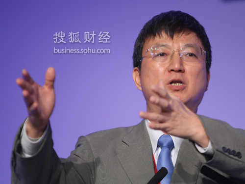 中国人民银行副行长朱民（摄影：唐怡民）
