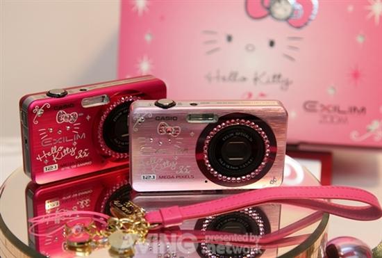 庆祝35岁猫龄 卡西欧发布HelloKitty限量版相机